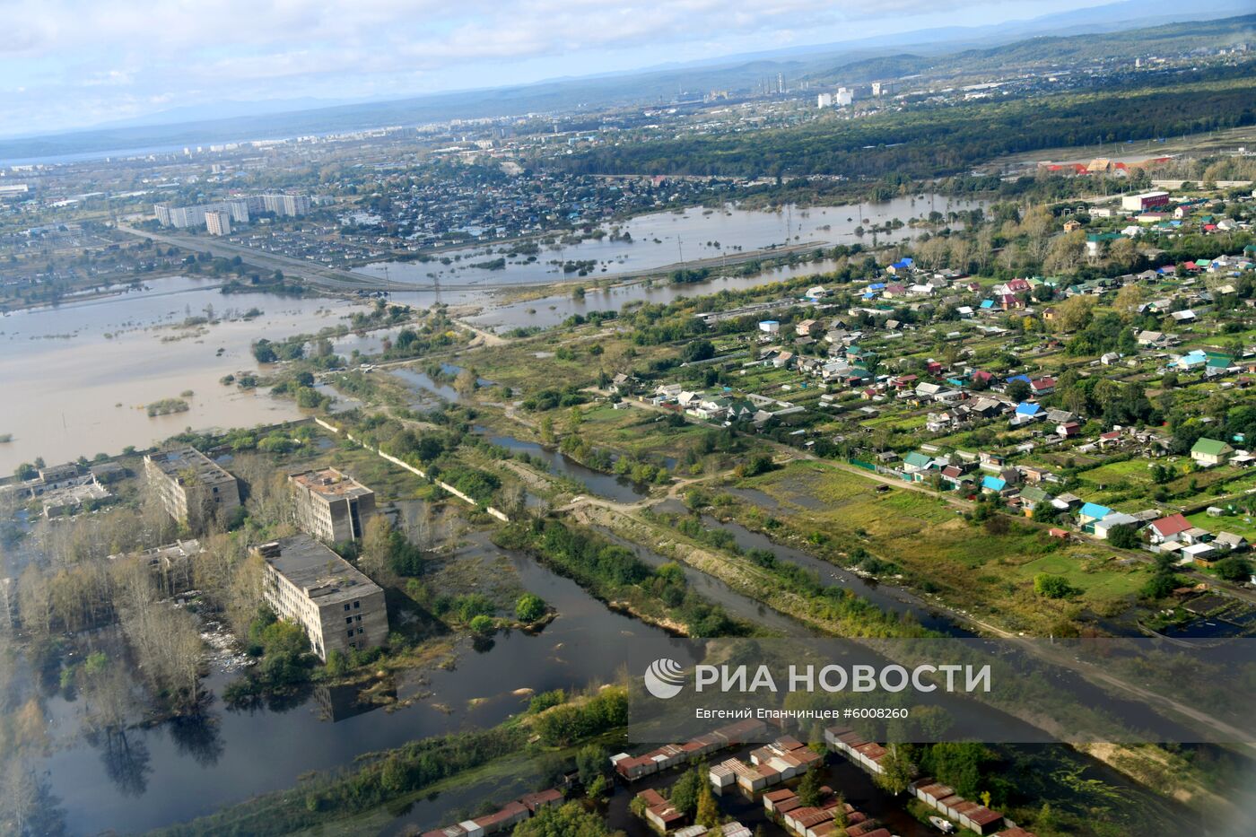 Паводок в Комсомольске-на-Амуре