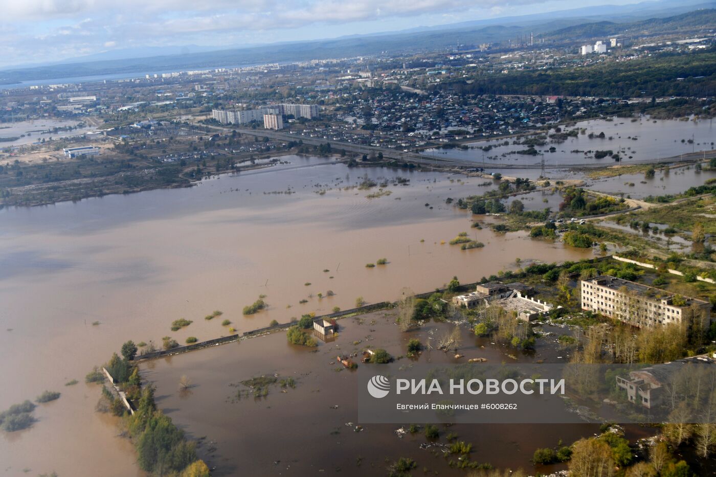 Паводок в Комсомольске-на-Амуре