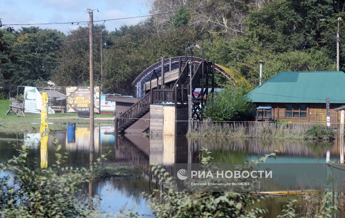 Паводок в Комсомольске-на-Амуре