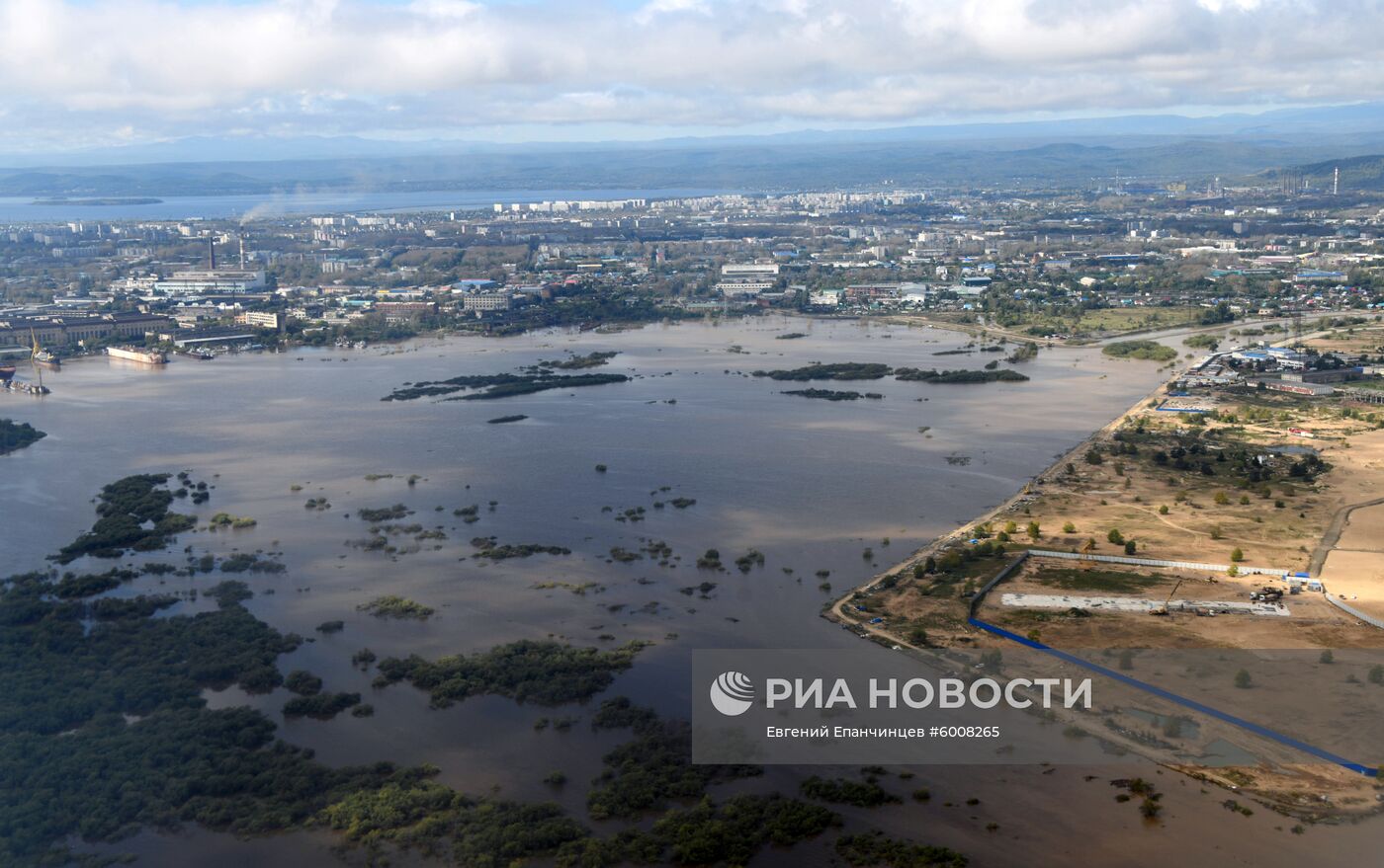 Паводок в Комсомольске-на-Амуре