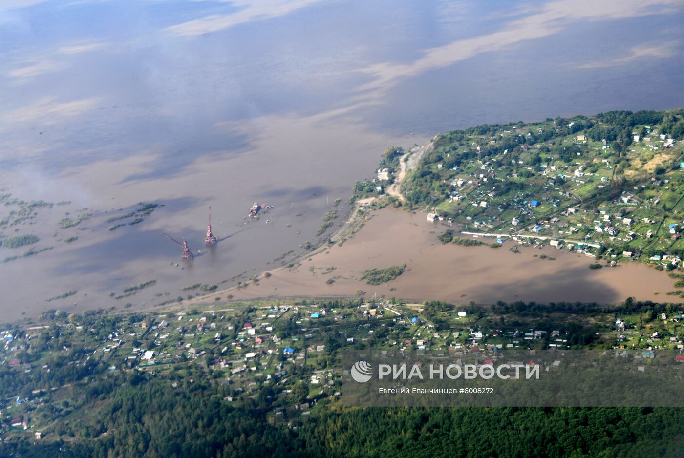 Паводок в Комсомольске-на-Амуре