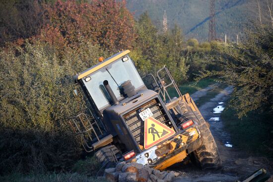 Паводок в Комсомольске-на-Амуре
