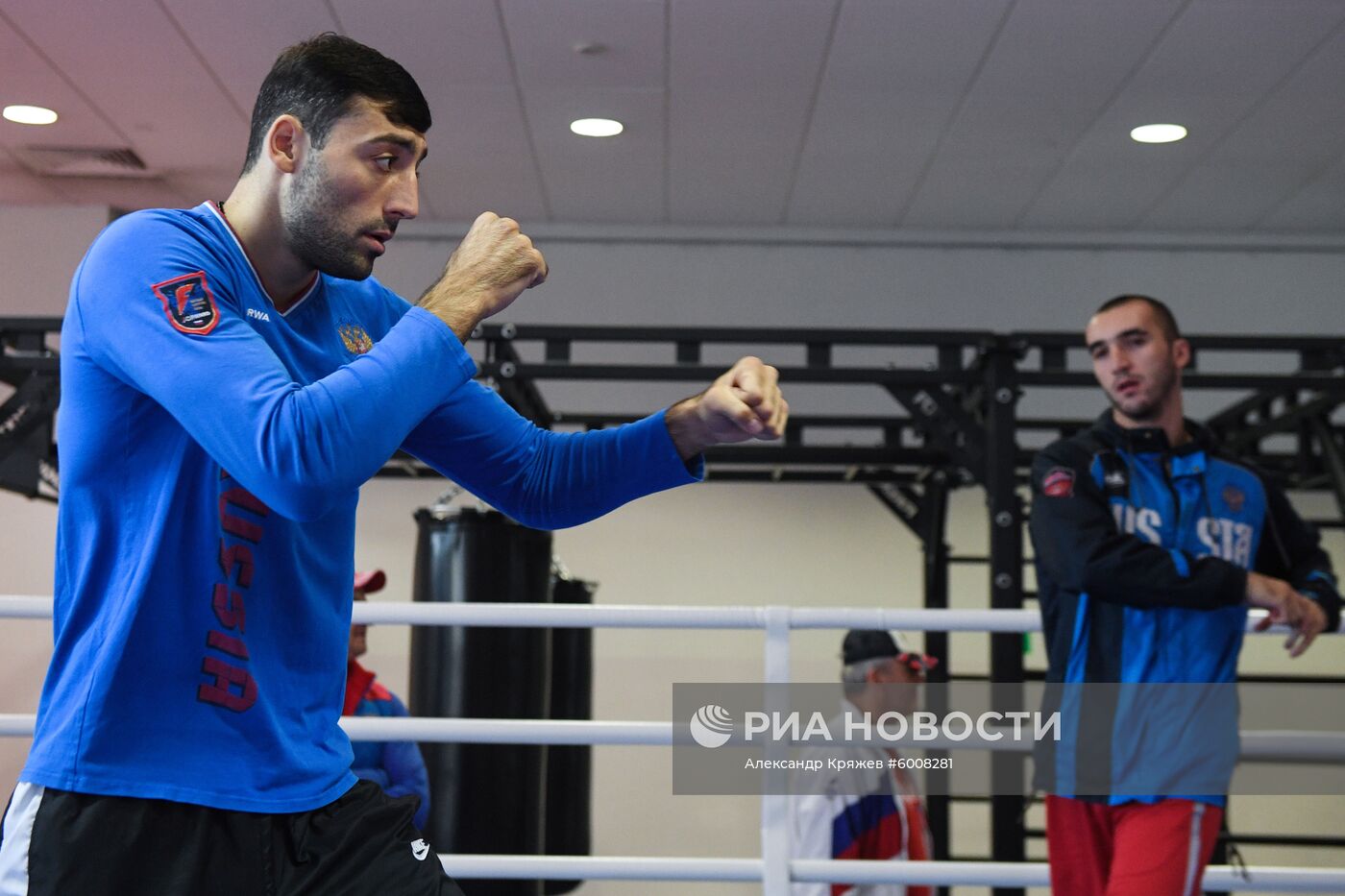 Бокс. Чемпионат мира. Мужчины. Тренировка сборной России