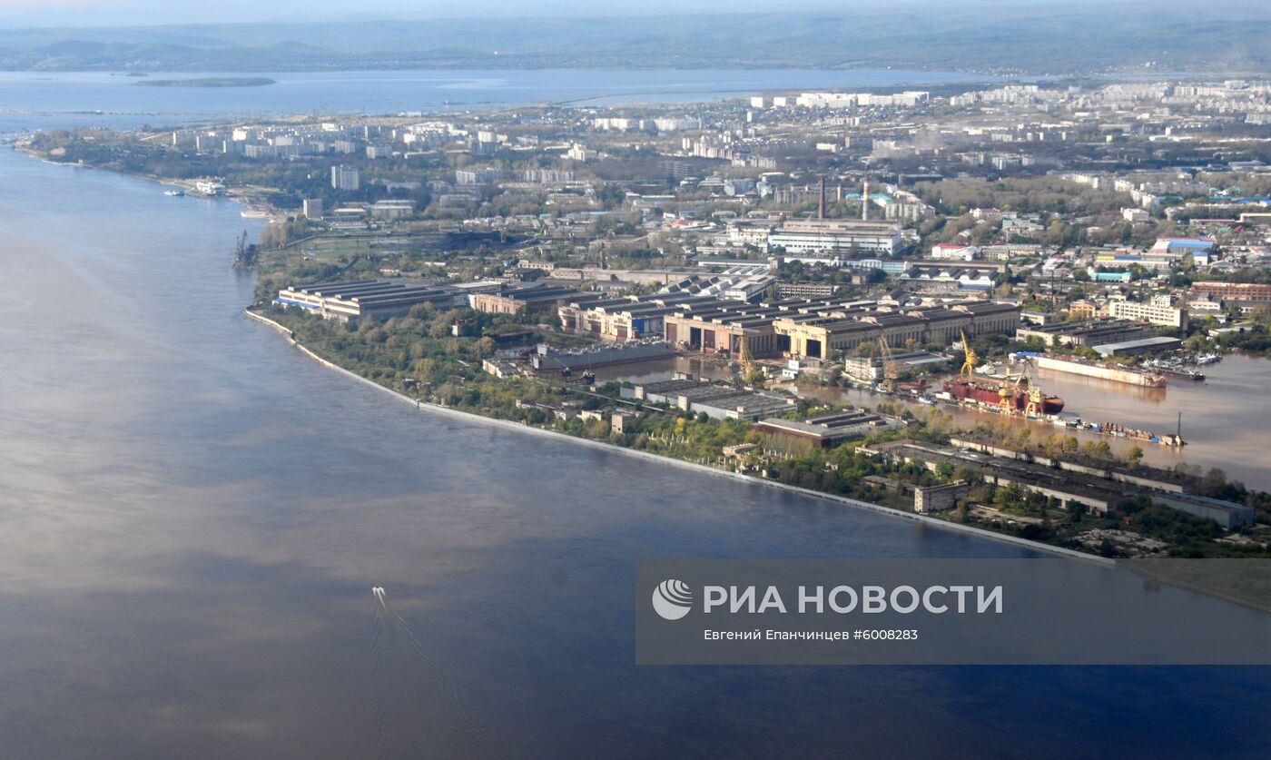 Паводок в Комсомольске-на-Амуре