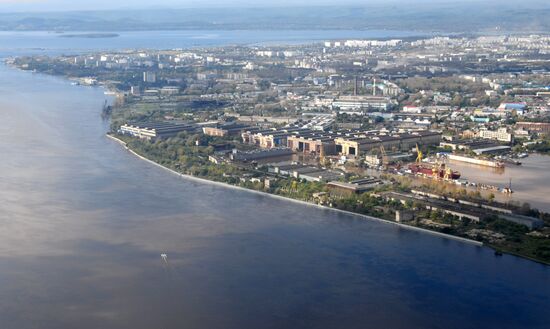Паводок в Комсомольске-на-Амуре