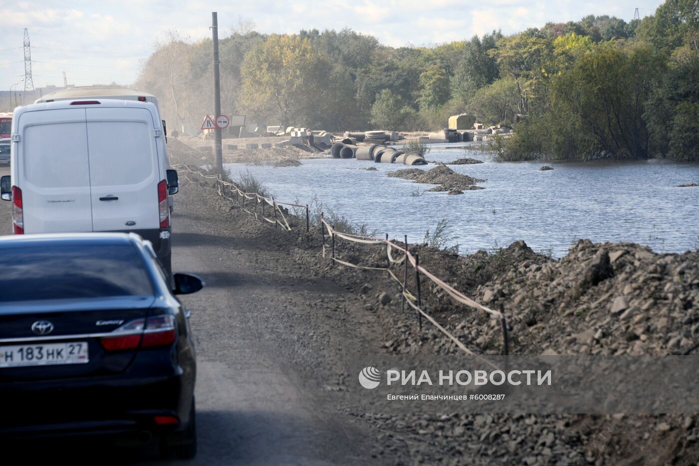 Паводок в Комсомольске-на-Амуре