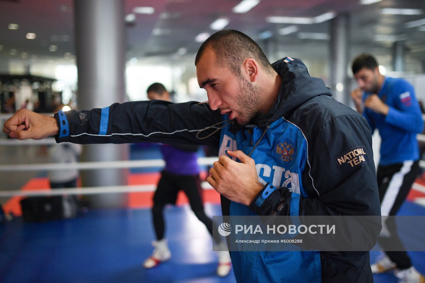 Бокс. Чемпионат мира. Мужчины. Тренировка сборной России
