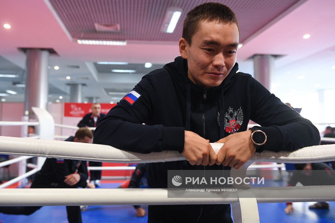 Бокс. Чемпионат мира. Мужчины. Тренировка сборной России