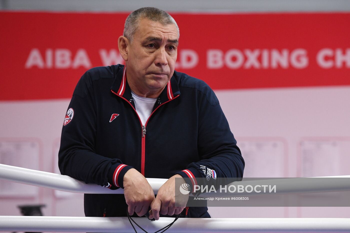 Бокс. Чемпионат мира. Мужчины. Тренировка сборной России