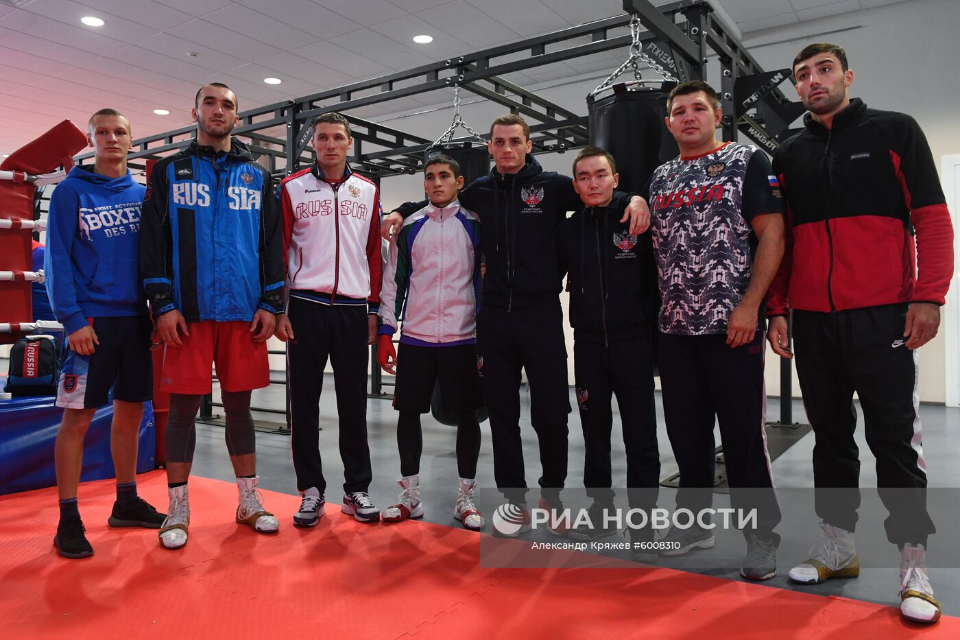 Бокс. Чемпионат мира. Мужчины. Тренировка сборной России
