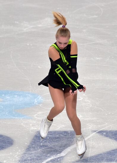 Фигурное катание. Гран-при. Юниоры. Девушки. Короткая программа