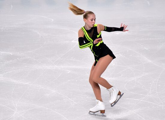 Фигурное катание. Гран-при. Юниоры. Девушки. Короткая программа