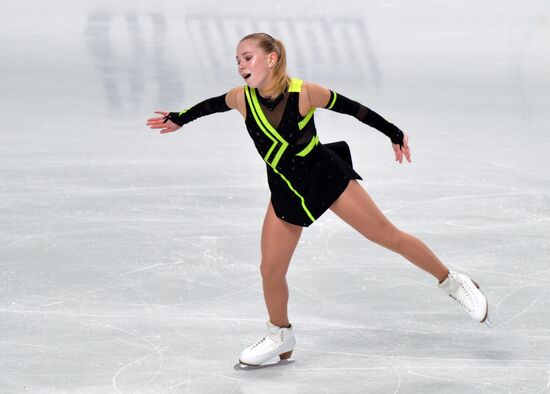 Фигурное катание. Гран-при. Юниоры. Девушки. Короткая программа