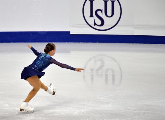 Фигурное катание. Гран-при. Юниоры. Девушки. Короткая программа