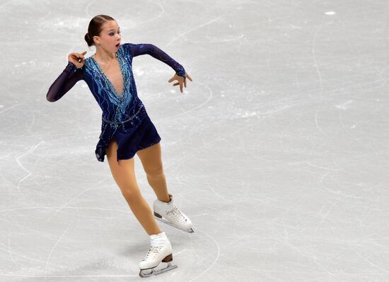 Фигурное катание. Гран-при. Юниоры. Девушки. Короткая программа