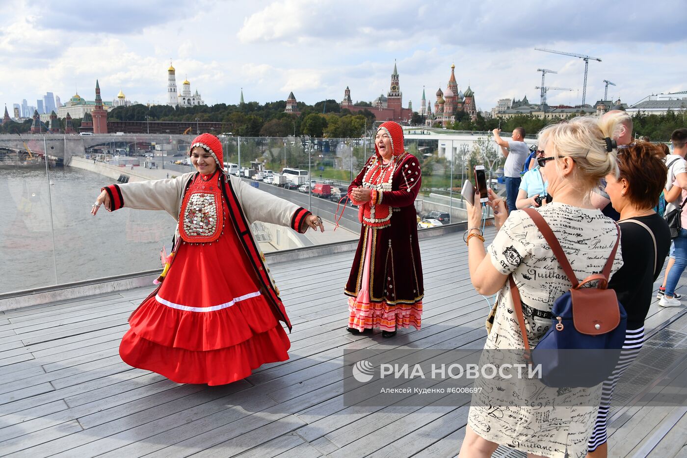 Теплая погода в Москве