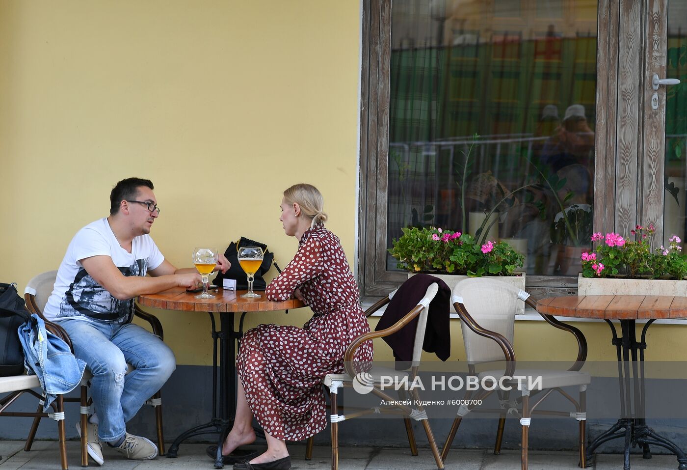 Теплая погода в Москве