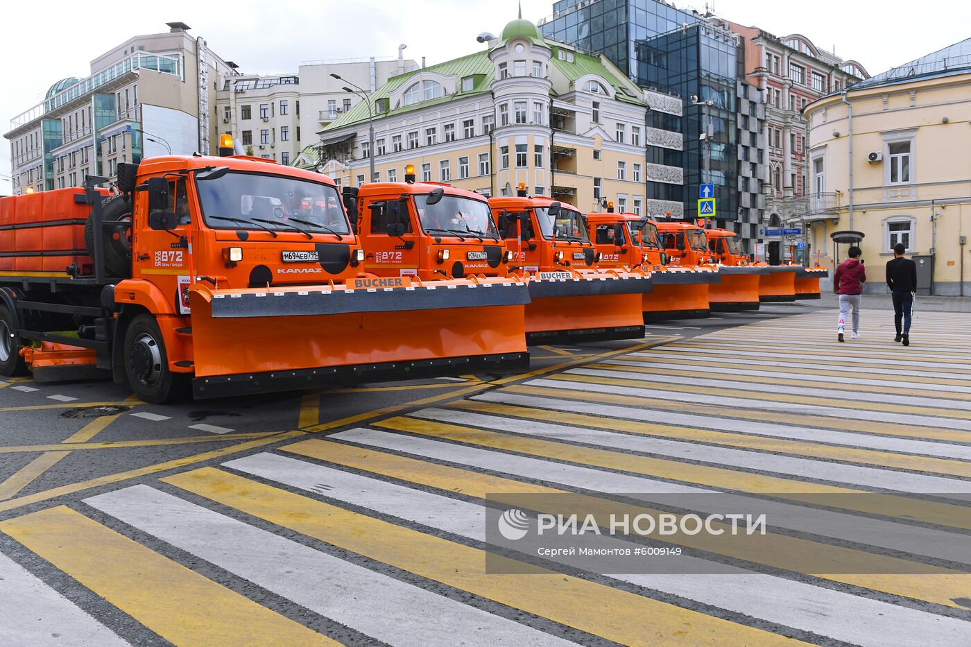 Парад городской техники