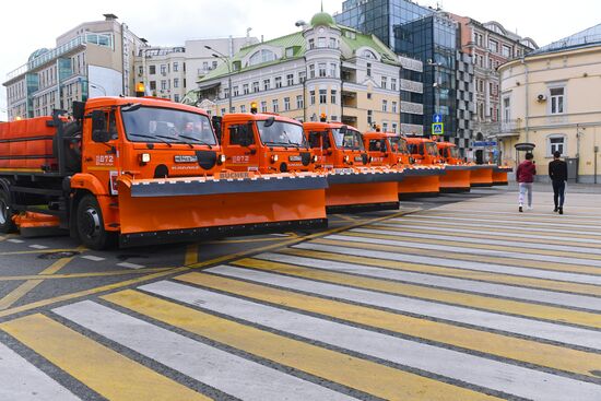 Парад городской техники