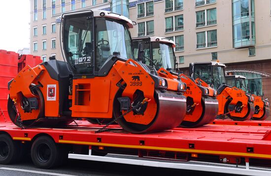 Парад городской техники