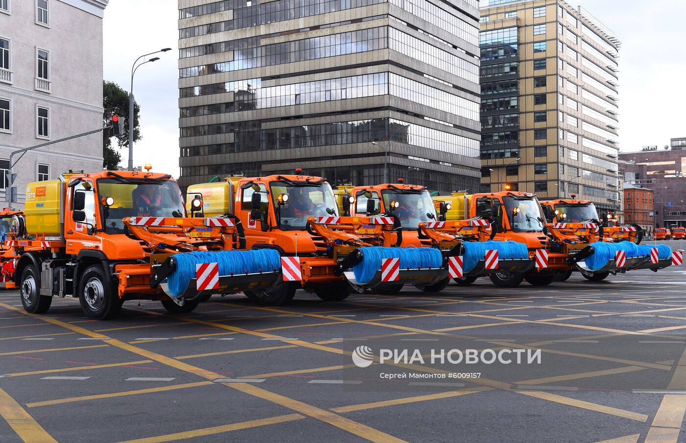 Парад городской техники