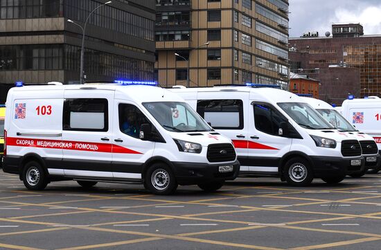 Парад городской техники