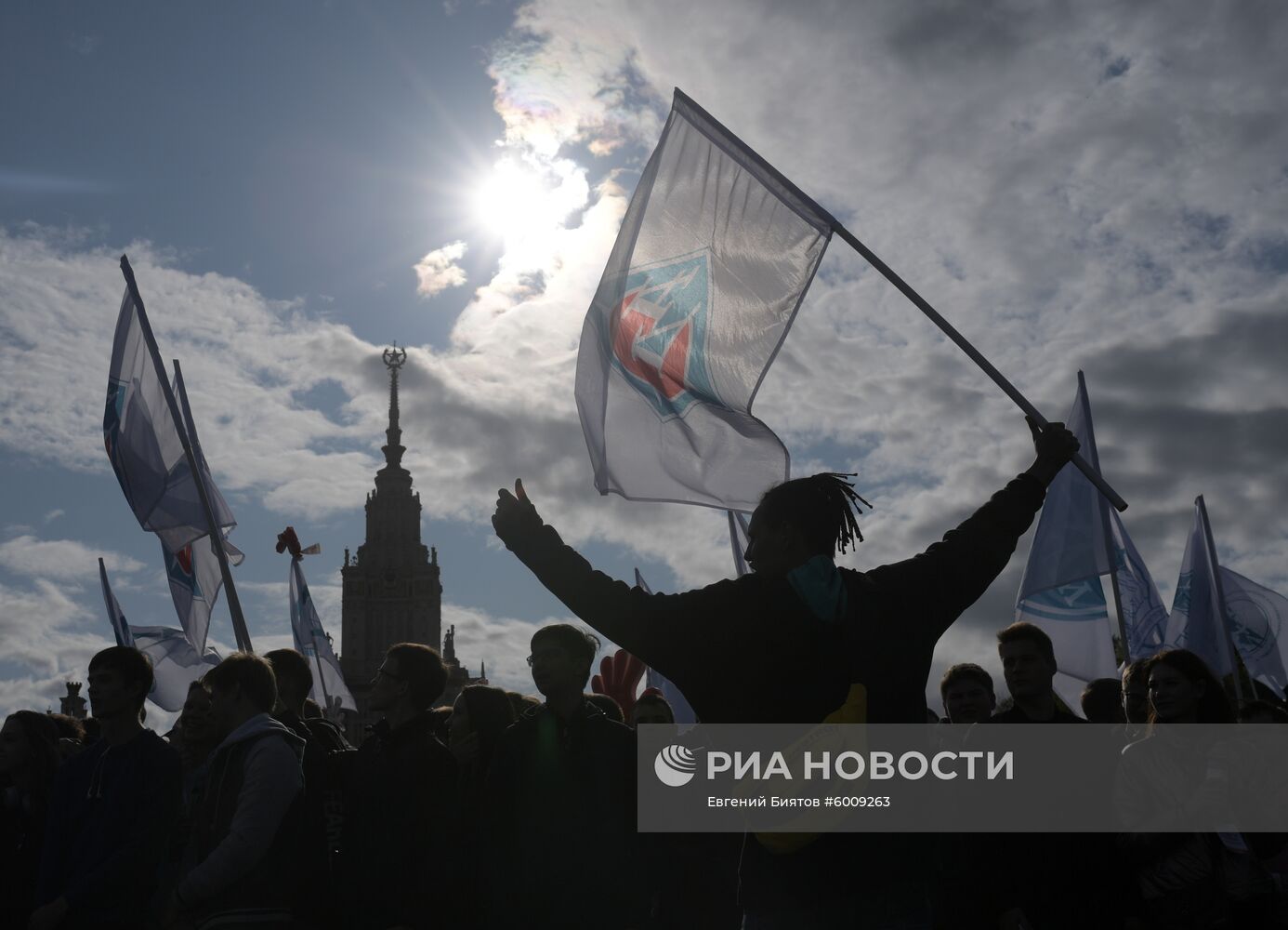 Парад московского студенчества