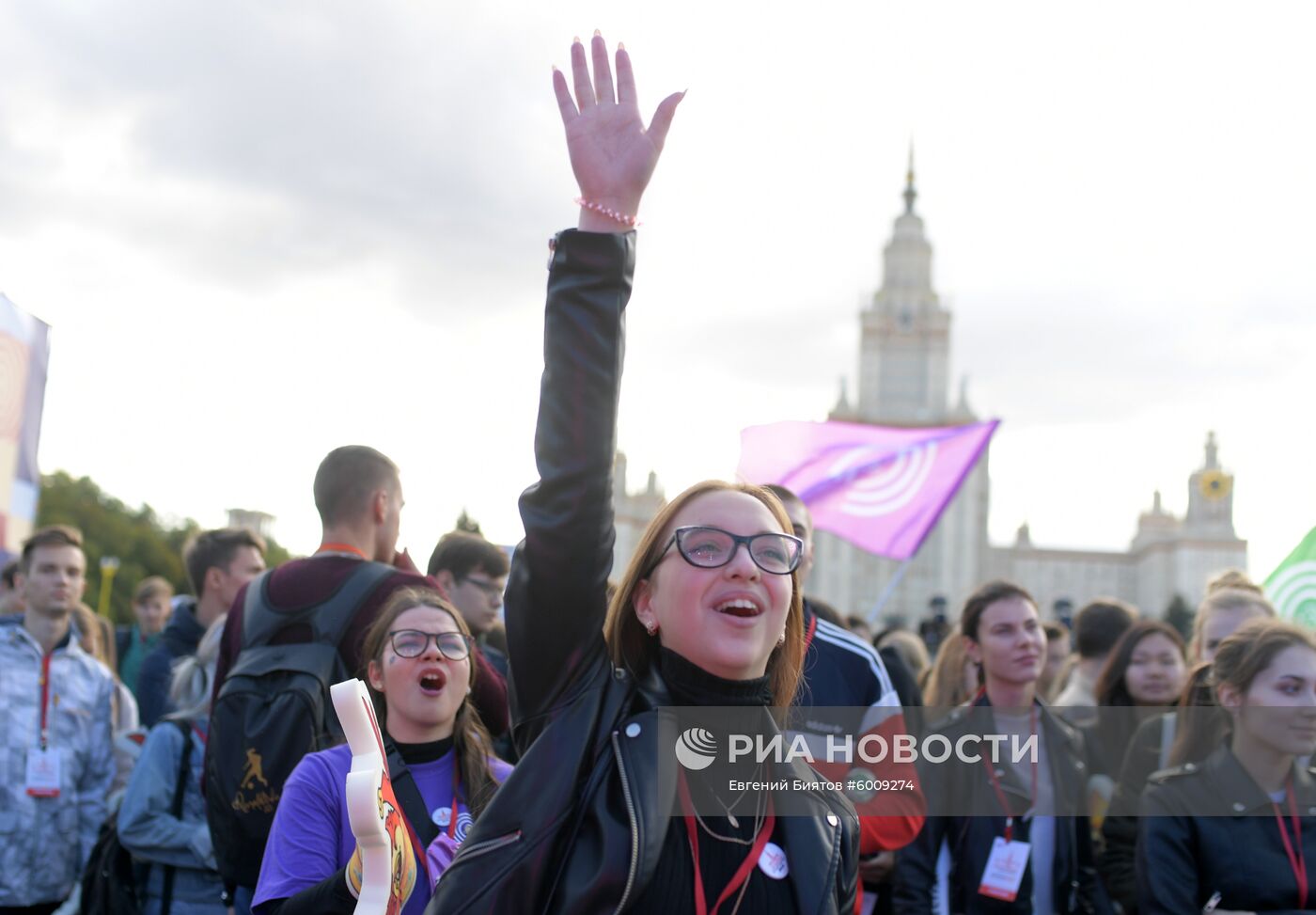 Парад московского студенчества