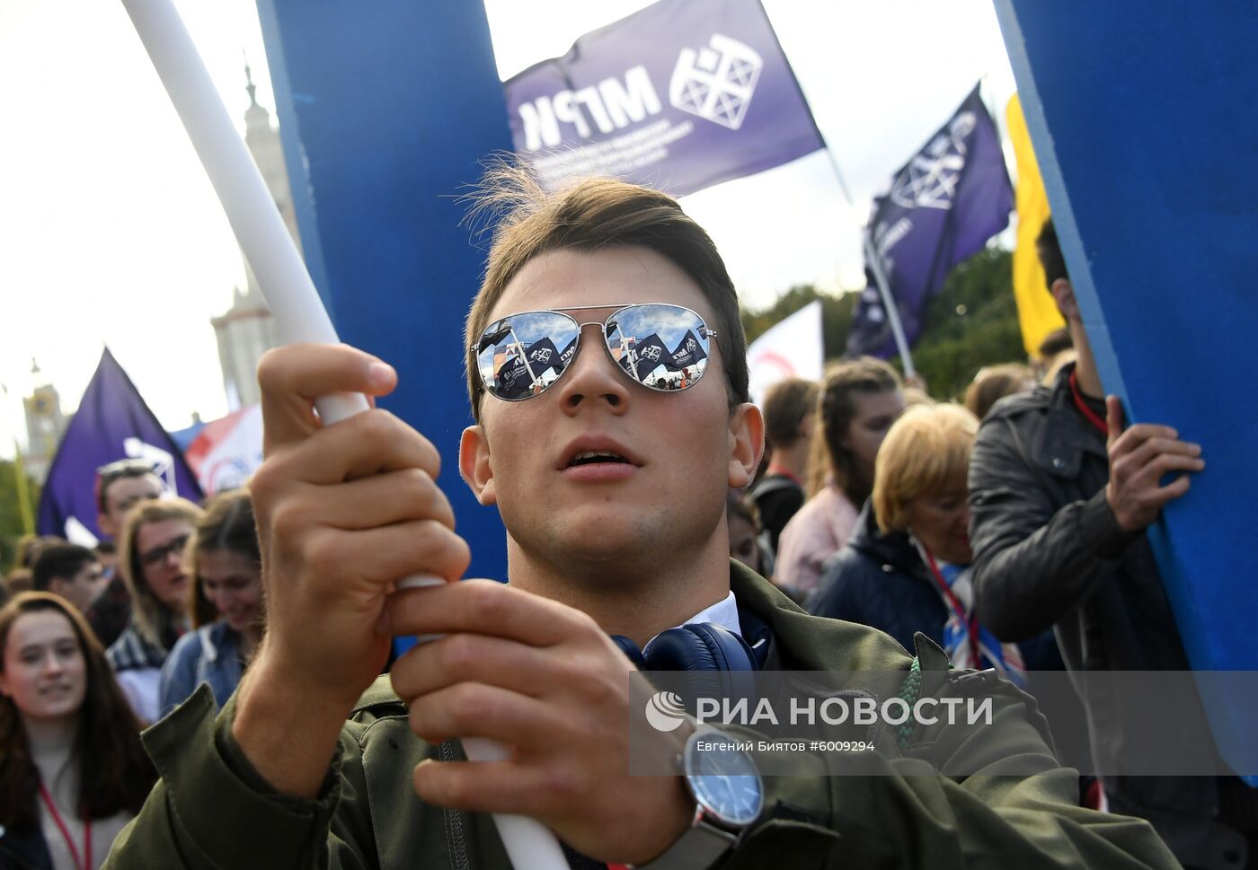 Парад московского студенчества