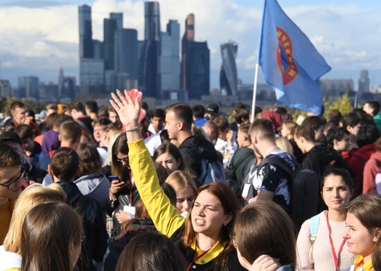 Парад московского студенчества