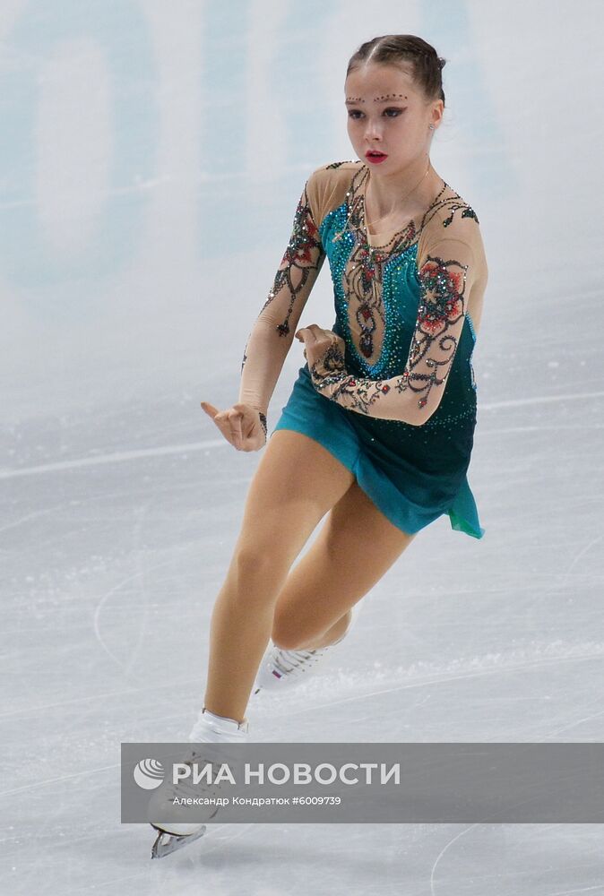 Фигурное катание. Гран-при. Юниоры. Девушки. Произвольная программа