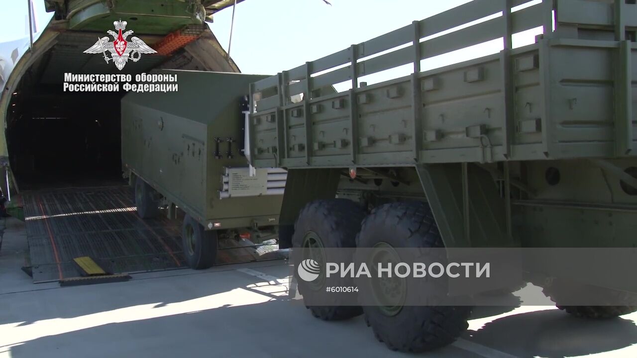 Доставка компонентов ЗРС С-400 в Турцию