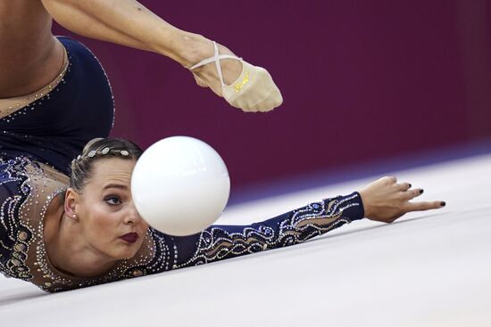 Художественная гимнастика. Чемпионат мира. Первый день