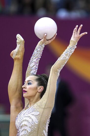 Художественная гимнастика. Чемпионат мира. Первый день