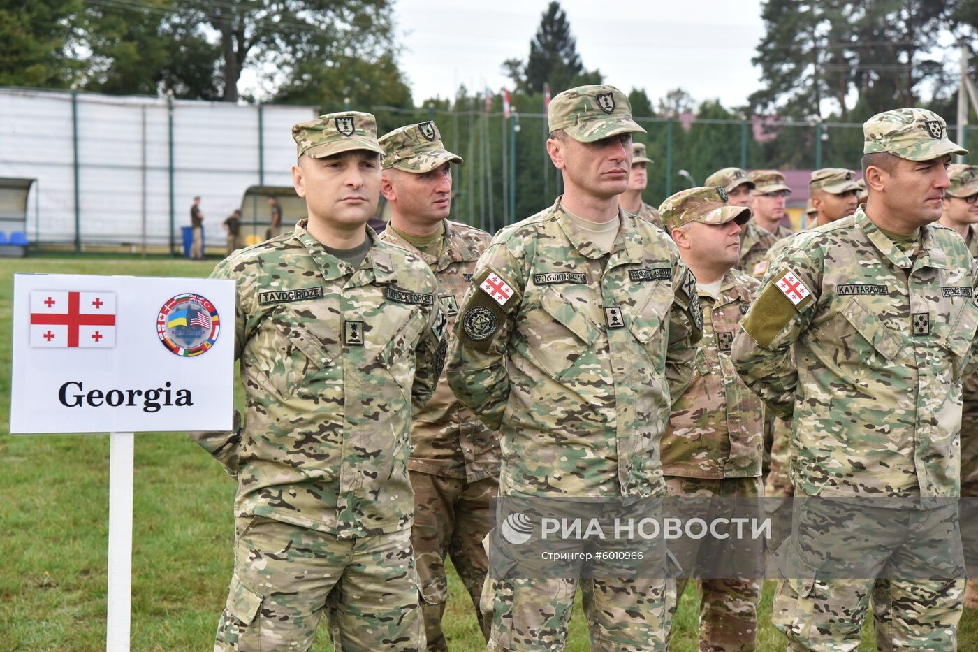 Международные военные учения Rapid Trident-2019 во Львовской области