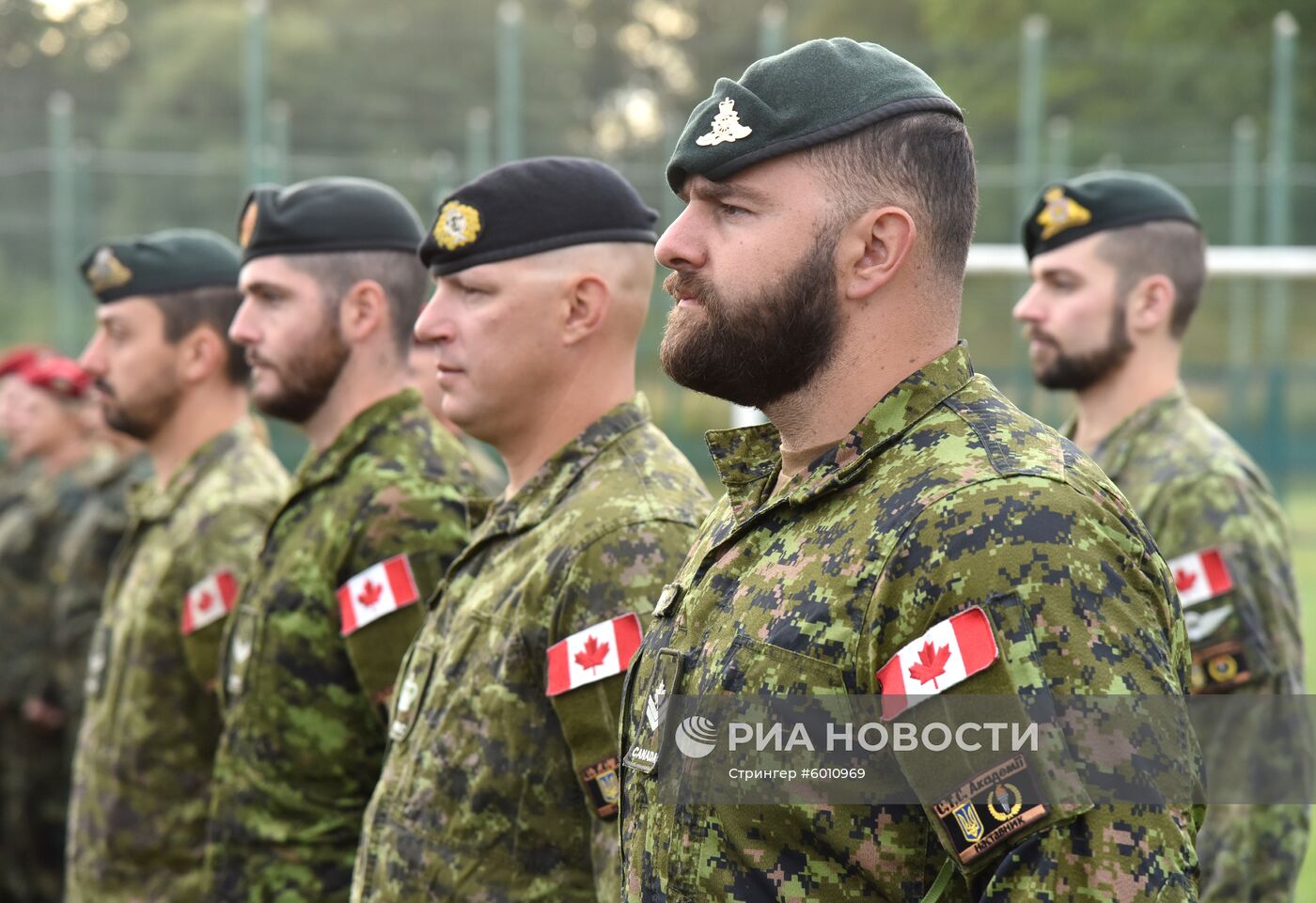 Международные военные учения Rapid Trident-2019 во Львовской области