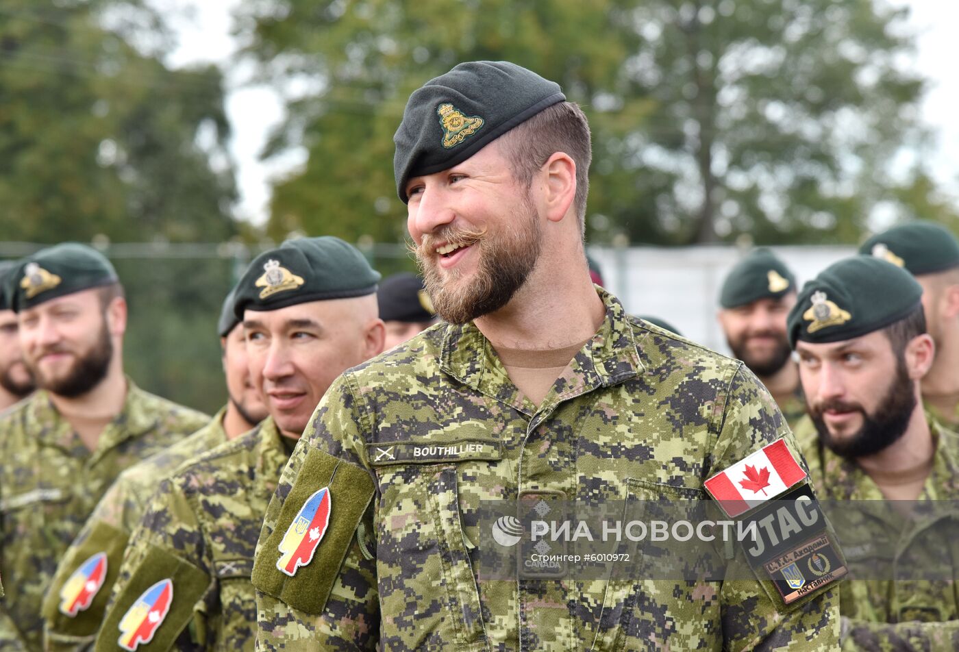 Международные военные учения Rapid Trident-2019 во Львовской области