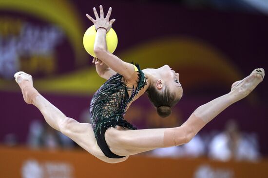 Художественная гимнастика. Чемпионат мира. Первый день