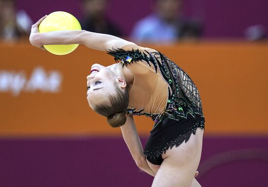 Художественная гимнастика. Чемпионат мира. Первый день