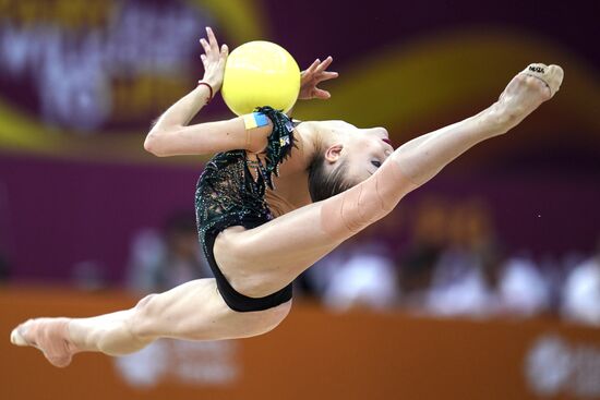 Художественная гимнастика. Чемпионат мира. Первый день