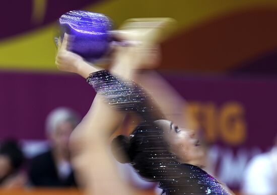 Художественная гимнастика. Чемпионат мира. Первый день