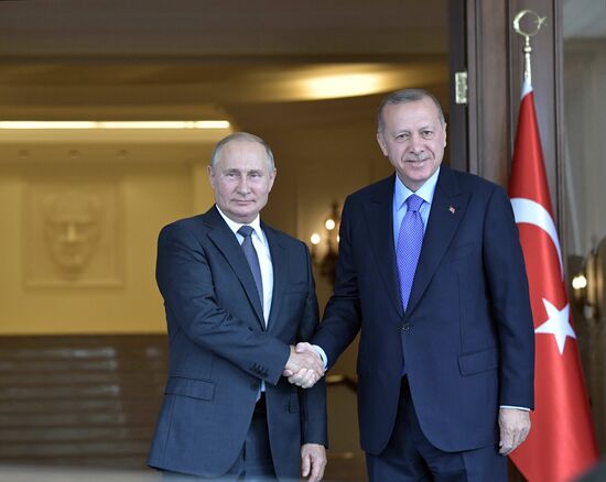 Рабочий визит президента РФ В. Путина в Турцию