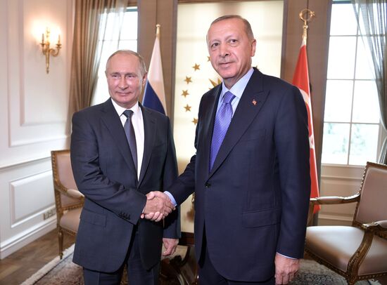 Рабочий визит президента РФ В. Путина в Турцию