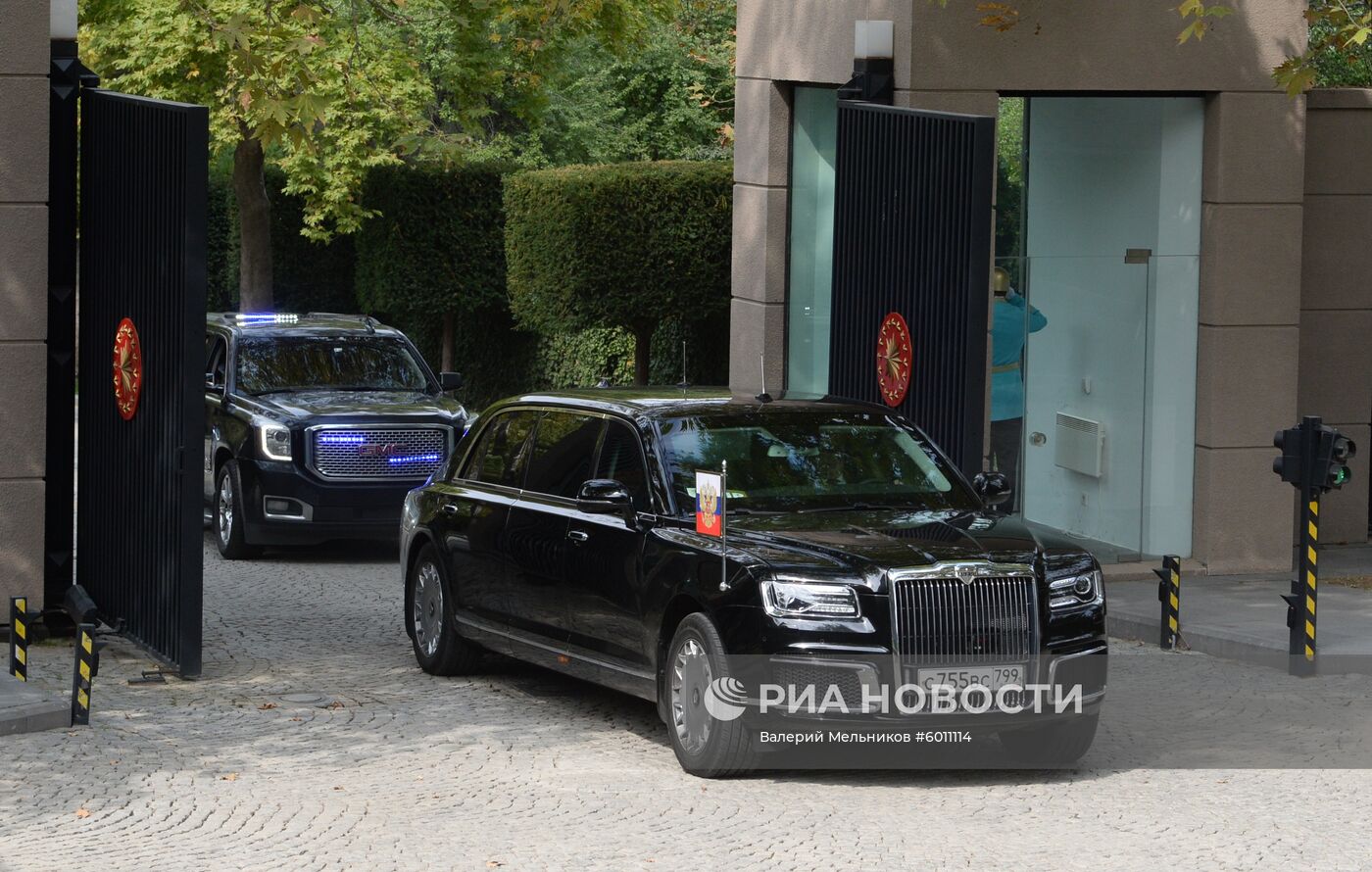 Рабочий визит президента РФ В. Путина в Турцию