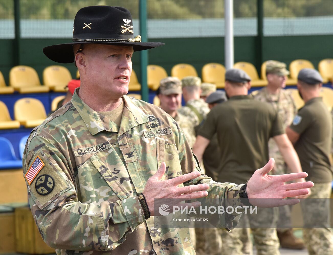 Международные военные учения Rapid Trident-2019 во Львовской области