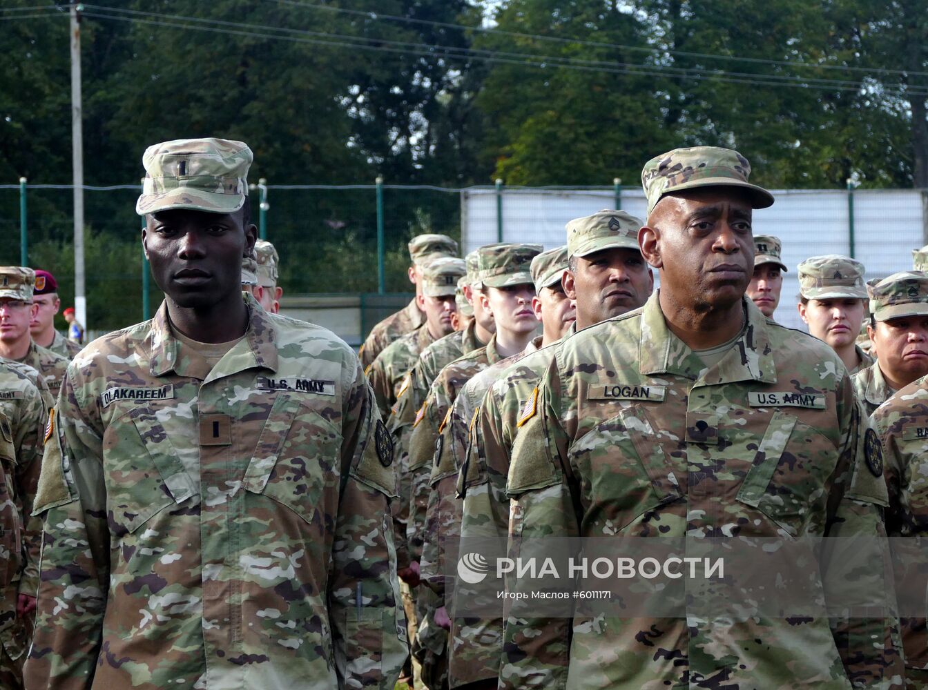 Международные военные учения Rapid Trident-2019 во Львовской области