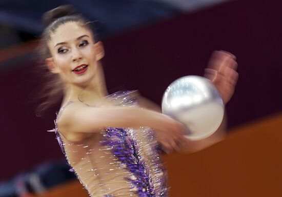 Художественная гимнастика. Чемпионат мира. Первый день