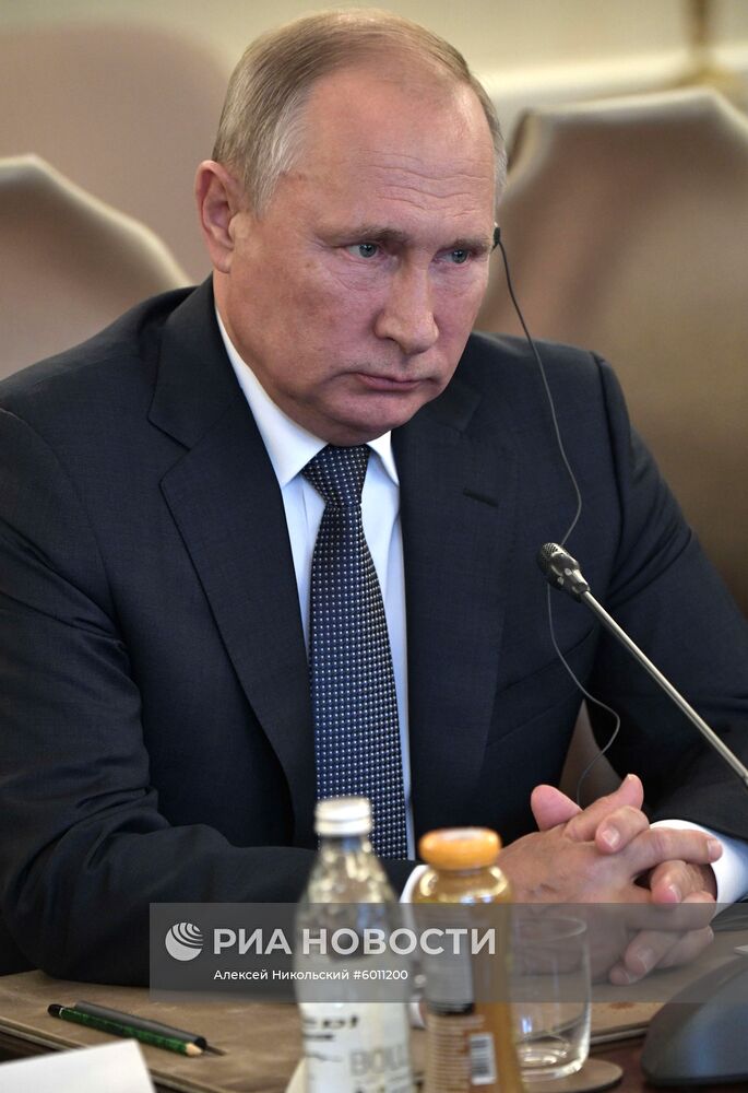 Рабочий визит президента РФ В. Путина в Турцию