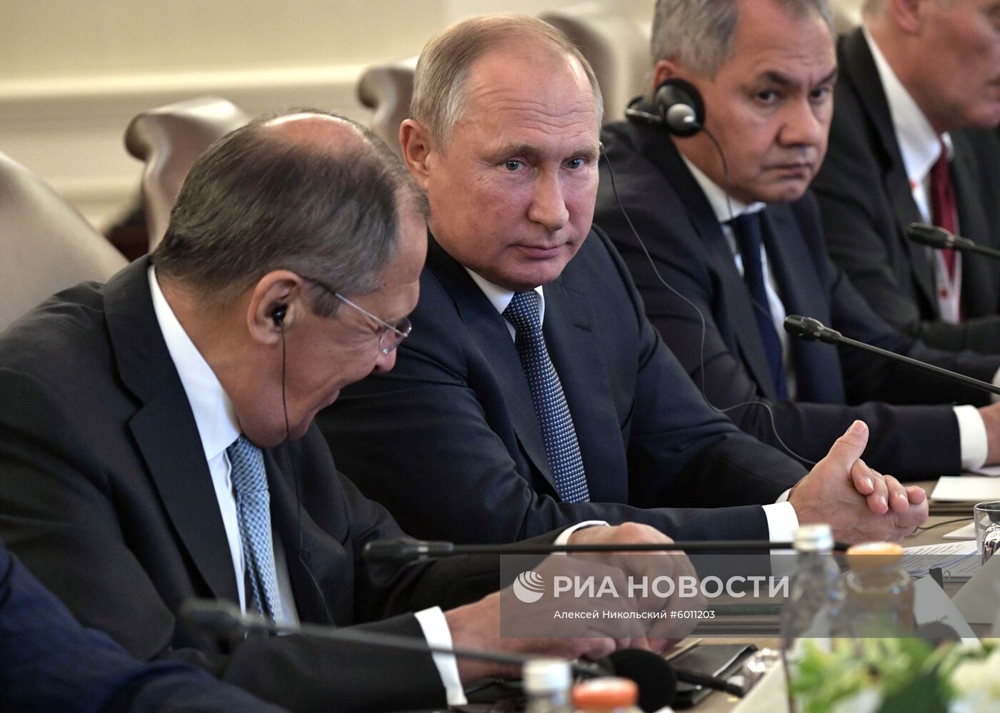 Рабочий визит президента РФ В. Путина в Турцию