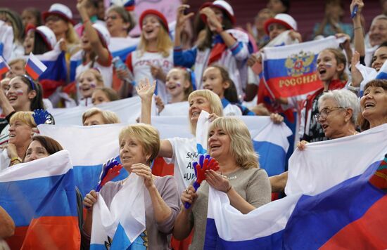 Художественная гимнастика. Чемпионат мира. Первый день